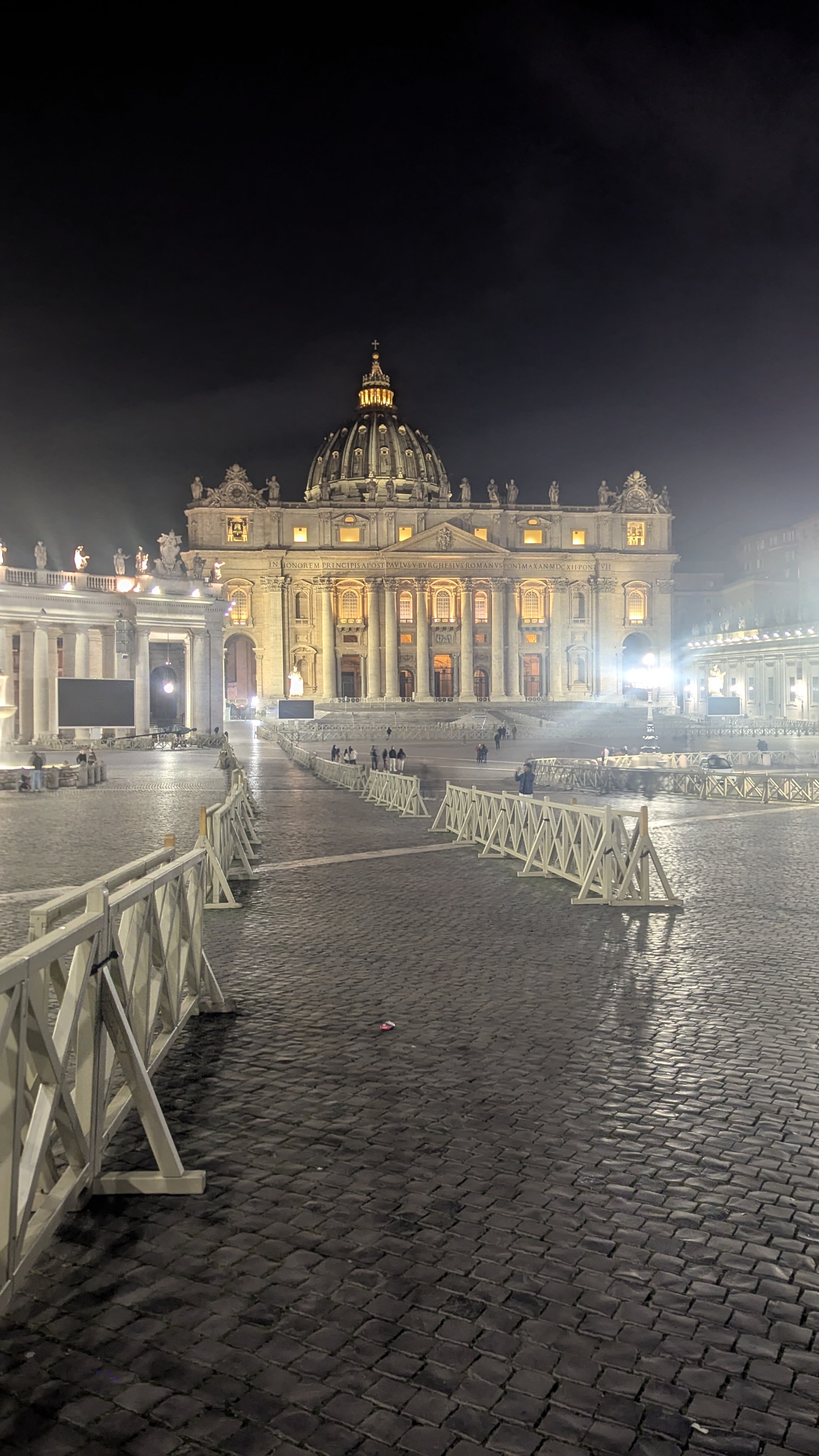The Vatican at Night